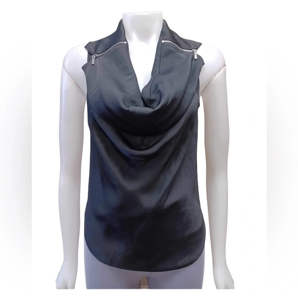 Michael Kors Black Sleeveless Top Size XS
